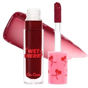 NIB Lime Crime Wet Cherry Ultra-Shiny lip gloss in Diet Cherry